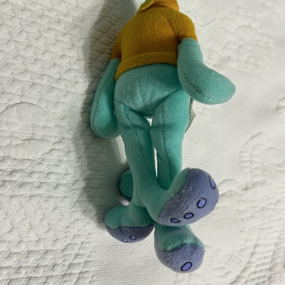Collectible Ty Squidward Tentacles Beanie Baby Stuffed Animal 2004. - Picture 14 of 14